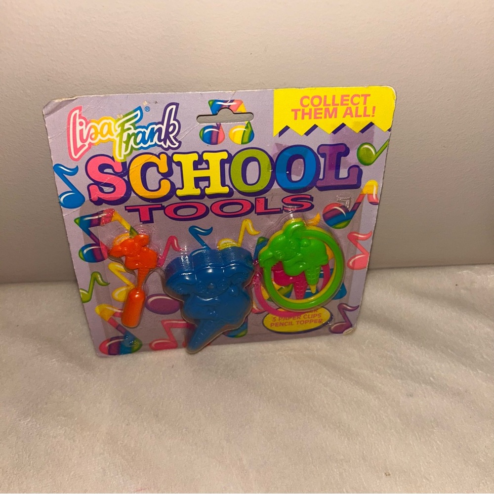 Vintage Lisa Frank School Tools